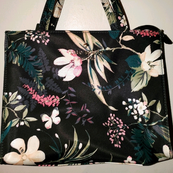 kate spade Handbags - Kate Spade Watson Lane Botanical Nylon Satchel